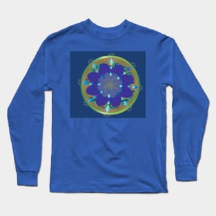 Tibetan golden wheel Long Sleeve T-Shirt